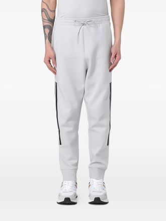 HUGO BOSS Trainingsbroek met streepdetail - Grijs