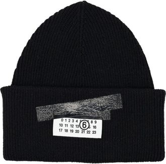 Maison Margiela Tape Logo Beanie