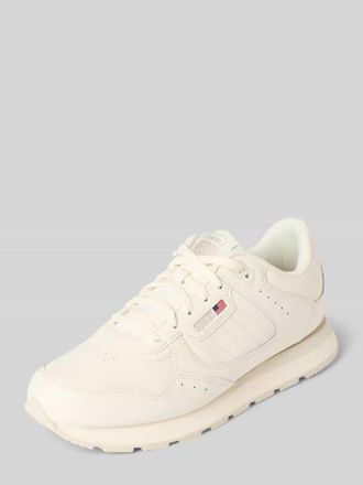 K-Swiss Ledersneaker mit Label-Stitching Modell Vista Runner in Offwhite, Größe 40