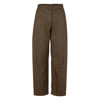 Bomboogie Pantaloni a sigaretta - - Trousers - Donna - Marrone - M