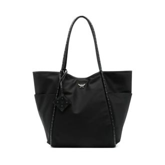MCM Mcm, Mujer, Bolsos, Negro, Talla: ONE Size