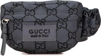 Gucci Pre-owned Belt Bags, female, Gray, Size: ONE SIZE Pre-owned Printed Belt Bag