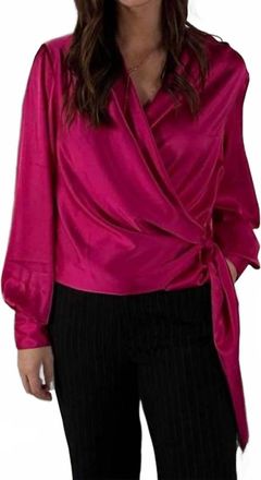 Karmamia Ines Blouse In Rose Violet