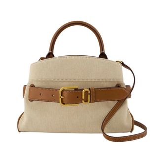 Marc Jacobs Tassen, Dames, Beige, ONE Size, Katoen, The Small Satchel