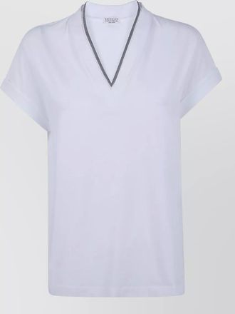 Brunello Cucinelli v-neck t-shirt