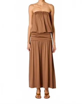 Nia La Cienega Maxi Dress In Sable