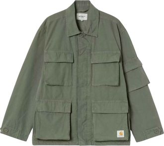 Carhartt Work in Progress Hombre, Chaquetas, Verde, Talla: S
