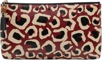 Gucci Pre-owned Clutches, female, Red, Size: ONE SIZE Pre-owned Leather gucci-bags
