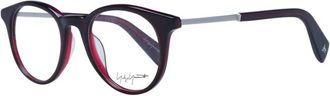 Yohji Yamamoto Rode Ronde Acetaat Optische Frames - unisex - Brillen - Rood - ONE Size - Accessoires