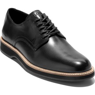 Cole Haan Morse Grand 360 Plain Toe Derby in Black/black at Nordstrom Rack, Size 12