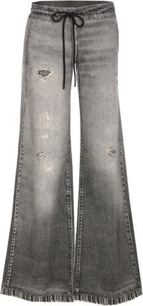 Diesel Jeans D-Ainty con effetto vissuto - Grigio