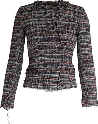 Isabel Marant Étoile Isabel Marant Tweed Jacket in Multicolor Cotton