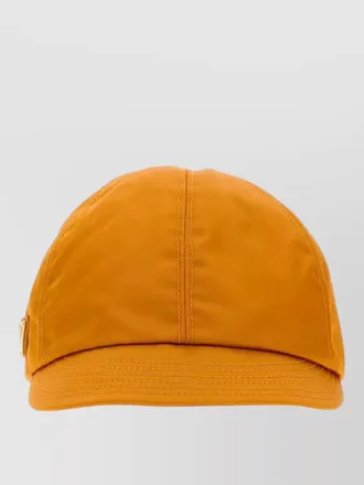 Prada renylon baseball cap curved brim design