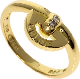Celine Yellow Gold (18K) Band Ring (Pre-Owned)