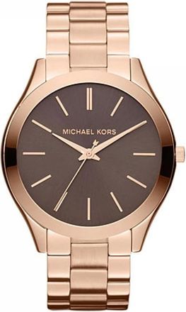 Michael Kors Accessoires, unisex, Roze, ONE Size, Multicolor Stalen Horloge