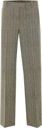 Circolo 1901 Rechte broek - Dames - Straight fit broeken - Grijs - M - Broeken