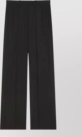 Givenchy wide leg tailored trousers pleated waist