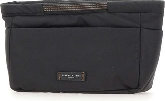 Gianni Chiarini BAGSin BAG Beauty Case - Dames - Clutches - Zwart - ONE Size - Leer - Tassen