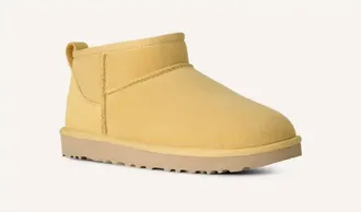 UGG Womens Classic Ultra Mini Boot In Muted Mustard