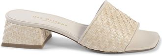 Dee Ocleppo Natural Raffia Mule