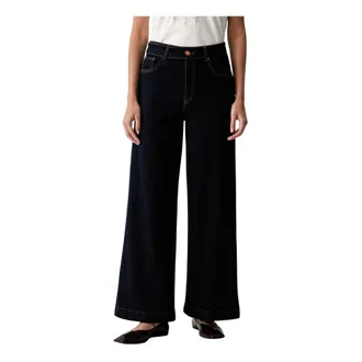Fracomina Dames, Jeans, Zwart, Maat: W32 Katoen