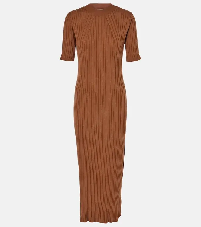 Abito midi Maeve in maglia a coste
