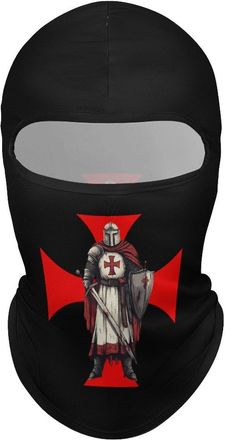 Generic Knights Templar Breathable Balaclava Sun Protection Full Face Mask Cycling Sunscreen Headcover Cap Windproof Sports Headwear