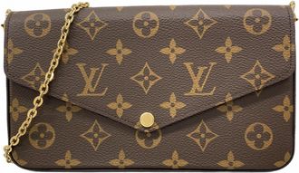 Louis Vuitton Fuchsia Chain/Shoulder Wallet (Pre-Owned)
