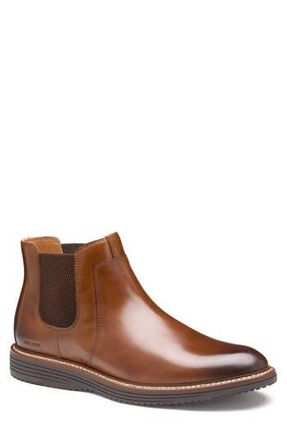 Johnston & Murphy Upton Chelsea Boot in Tan Full Grain at Nordstrom Rack, Size 10.5