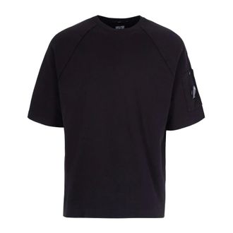 C.P. Company T-Shirts, male, Black, Size: S T-Shirts