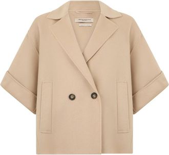 Max Mara Jassen, Dames, Beige, S, Coats