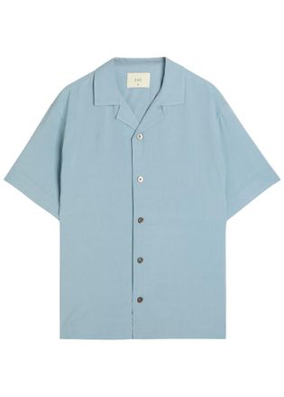 CH&Eacute; Studios Che Valbonne Woven Shirt - Light Blue - Xxl