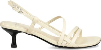 Vagabond 47 mm Jonna slingback pumps met gekruiste bandjes - Beige