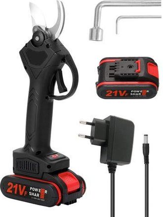 OEM Podadora De &Aacute;rboles, Podadora El&eacute;ctrica, Inal&aacute;mbrica, Podadora Eficiente Para &Aacute;rboles Frutales, Bons&aacute;is, Cortadora De Ramas (negra)