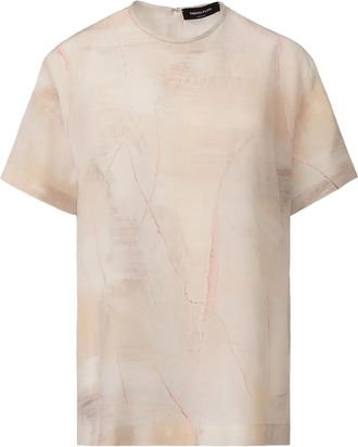 Fabiana Filippi T-shirt con stampa - Toni neutri