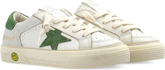 Golden Goose May Leather Sneakers