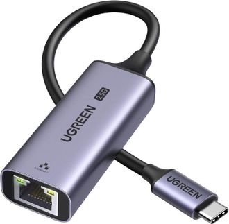 OEM Adaptador Usb-c A Rj45 Ethernet 2.5 Gigabit Lan Compatible Con Iphone 17 Pro Max, Air 16, 15, Macbook Air M3, M2, M1, Ipad 2024, Surface Go, Galaxy S2