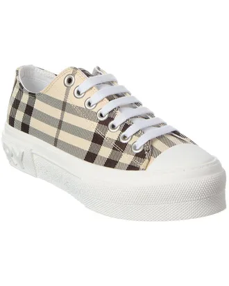 Burberry Jack Check Canvas Sneaker