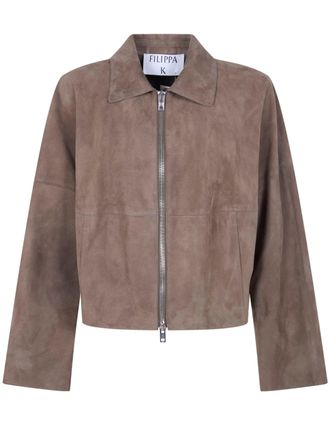 Filippa K Suede Coach Jacket