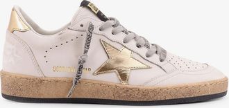 Golden Goose Sneakers Ball Star in pelle con logo laterale - GOLDEN GOOSE DELUXE BRAND - gender_Woman