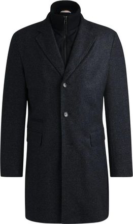 HUGO BOSS Heren, Mantels, Blauw, Maat: XS
