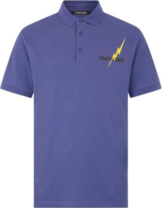 Roberto Cavalli Uomo, Top, Blu, XL, new