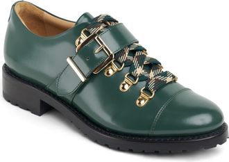 The Office of Angela Scott Mr. Logan Cap Toe Oxford in Spruce at Nordstrom, Size 9.5Us
