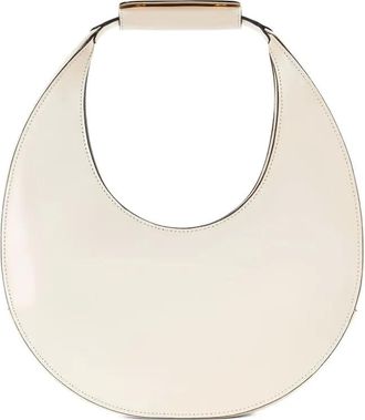 Staud Borsa tote Moon mini in pelle - Toni neutri