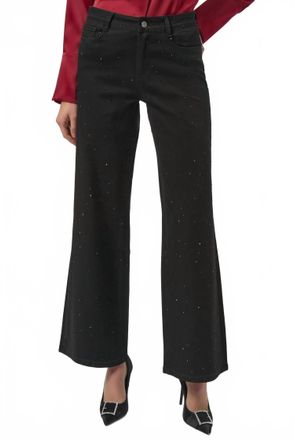 Joseph Ribkoff Wide Leg Pants In Black