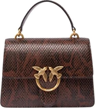 Pinko Handbags - Dames - Handtassen - Bruin - ONE Size - Tassen