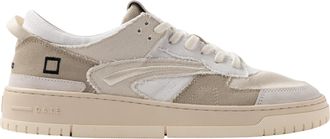 D.A.T.E. Torneo Fringed Leather Sneakers