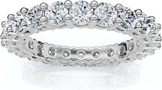 Pompeii3 2 3/8ct Diamond Eternity Ring 14k White Gold Size Selectable