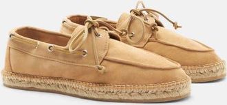 Scarosso Felipe Espadrilles in Beige - Suede at Nordstrom, Size 40