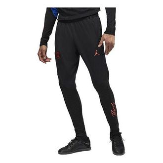 Nike Jordan Air Jordan Solid Color Embroidered Sports Pants/Trousers Mens Black DN1265-010